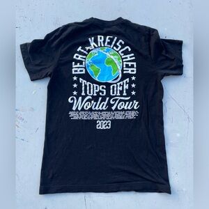 Men's Bert Kreischer T-Shirt Black Tops Off NO SIZE Tour 2023 Stand Up Comedy